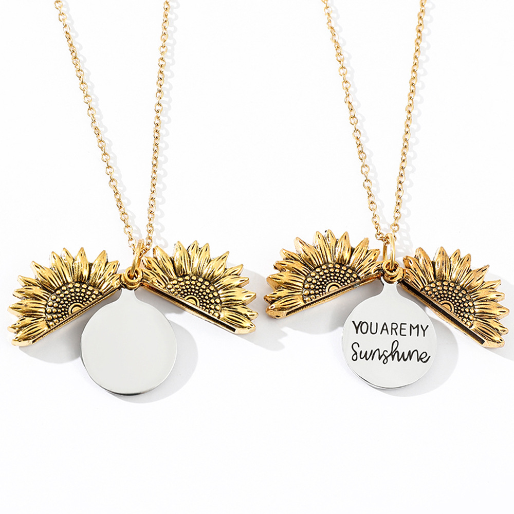 Sunflower Necklace